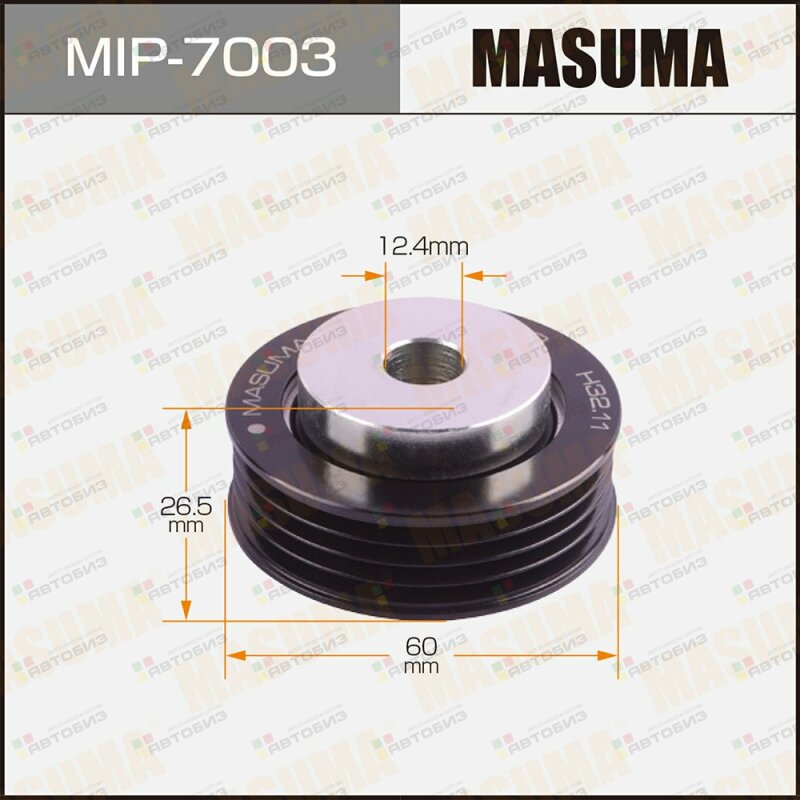 Ролик натяжителя MASUMA MIP7003