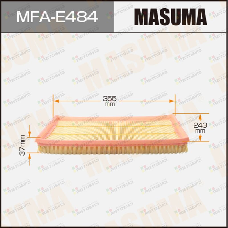 Фильтр воздушный MASUMA MFAE484