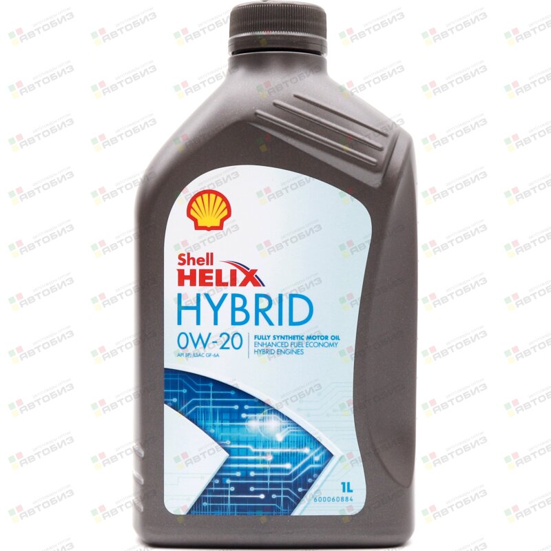 SHELL Helix HYBRID 0W20 SP/GF-6 синтетика 1л (1/12) SHELL 550056722