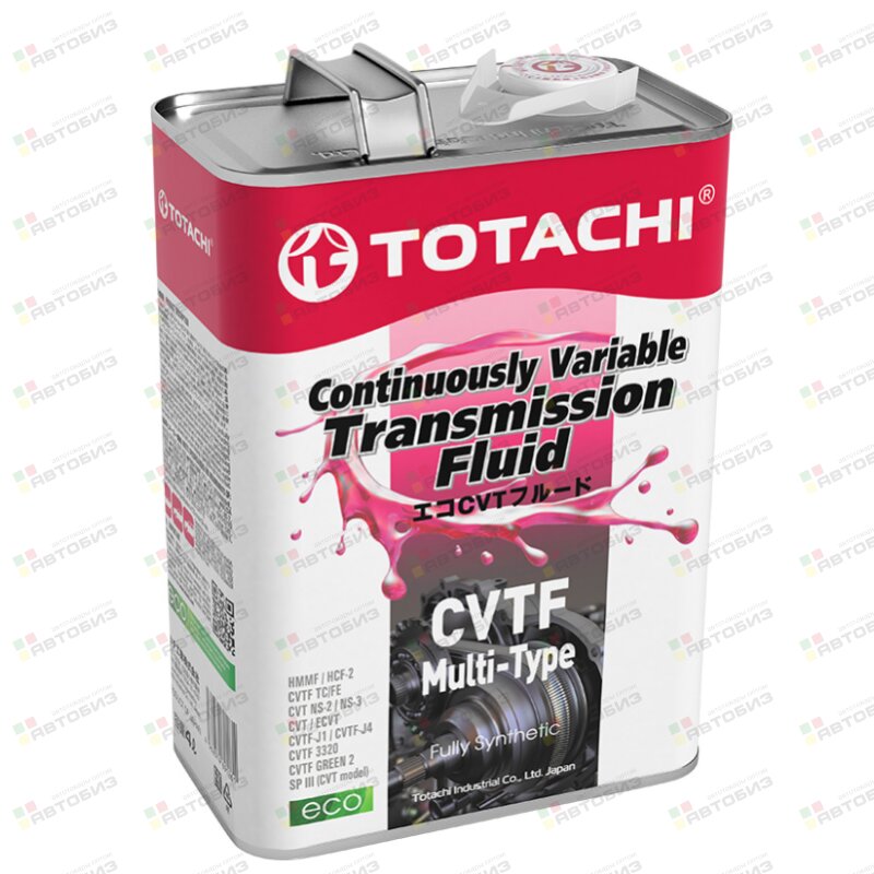 Жидкость для вариатора TOTACHI CVT MULTI-TYPE синт TOTACHI 20504