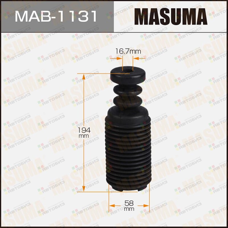 Пыльник стоек MASUMA MAB1131