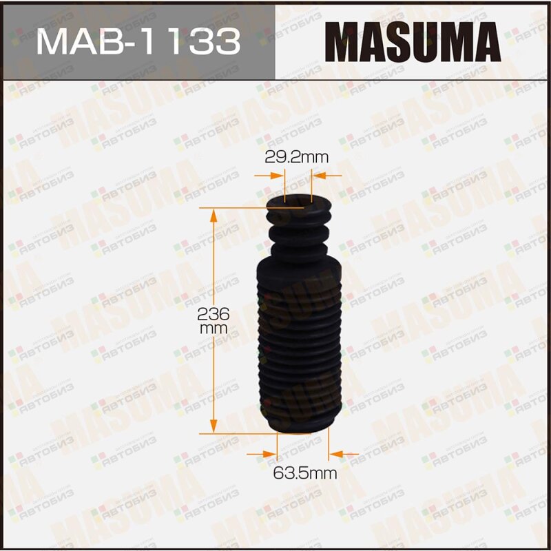 Пыльник амортизатора MASUMA MAB1133