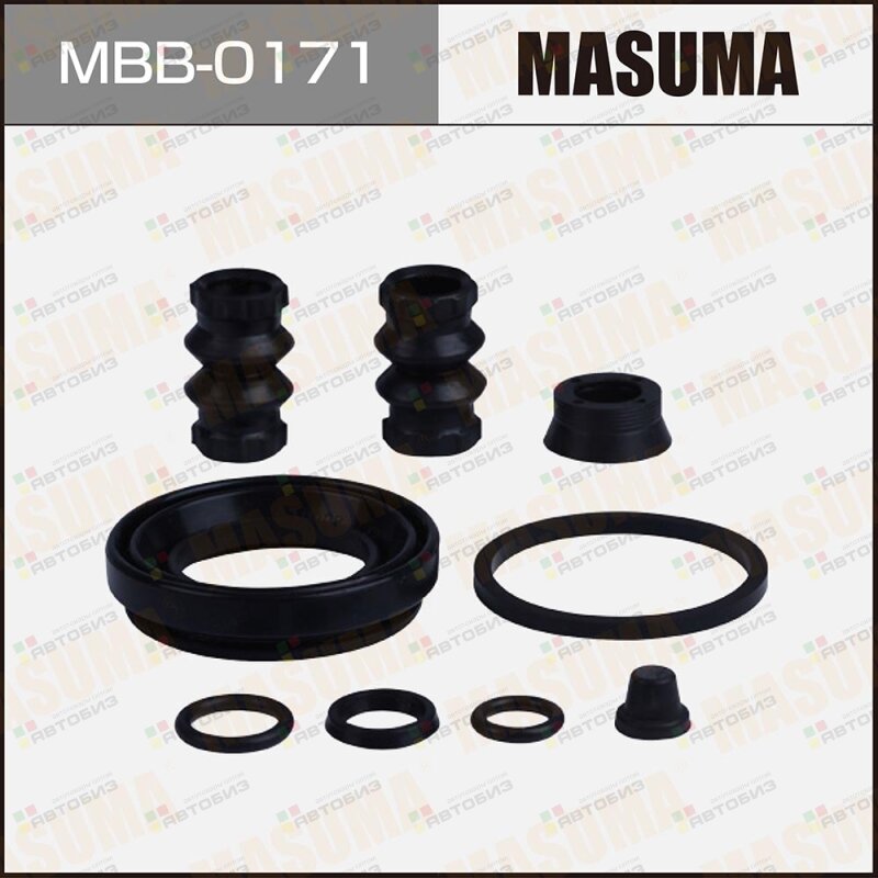 РЕМКОМПЛЕКТ ТОРМОЗНОГО СУППОРТА MASUMA REAR MASUMA MBB0171