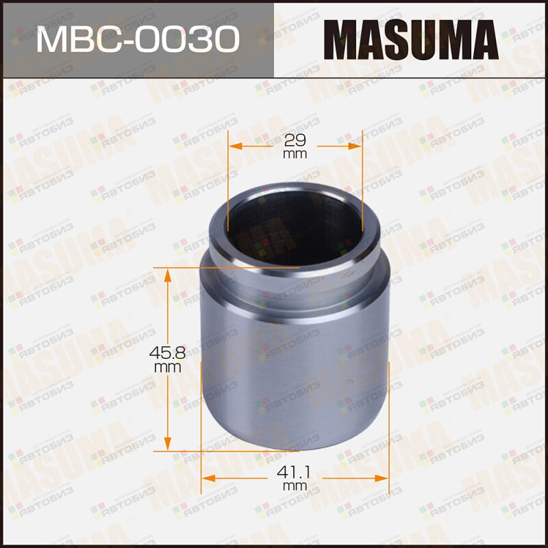 Поршень тормозного суппорта MASUMA MBC0030