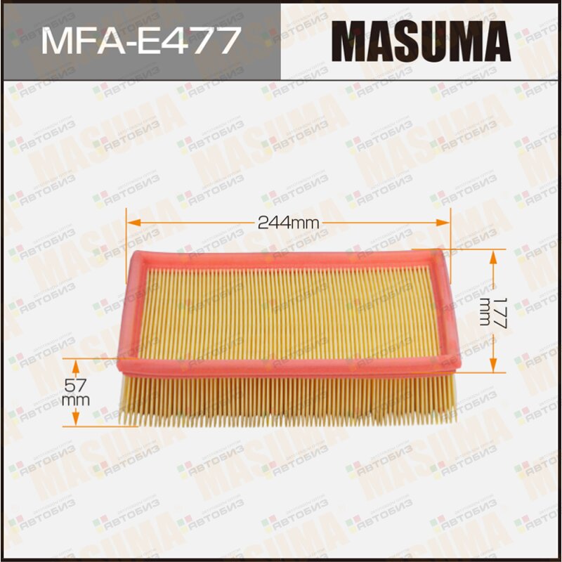 Фильтр воздушный MASUMA MFAE477