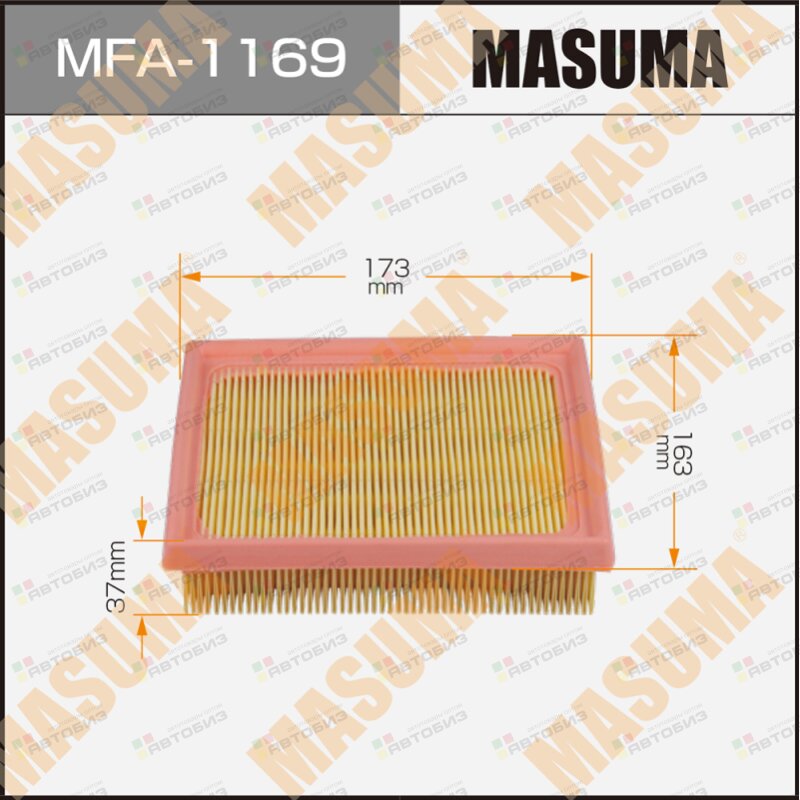 Фильтр воздушный MASUMA MFA1169