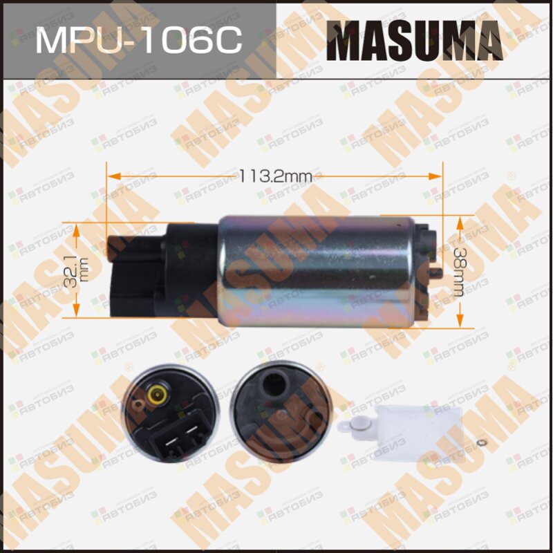 Бензонасос MASUMA LAND CRUISER OUTLANDER / UZJ200 CW5W сетка MPU-040 графитовый коллектор MASUMA MPU106C