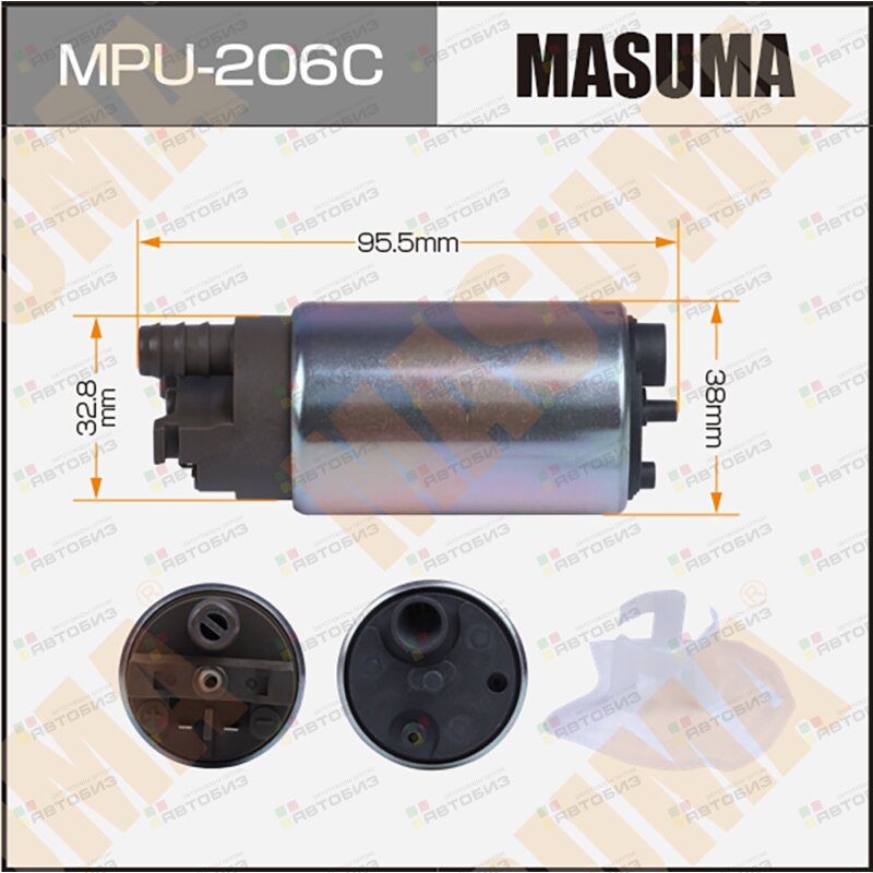 Бензонасос  TEANA EX35 / J32 J50 сетка MPU-030 графитовый коллектор MASUMA MPU206C