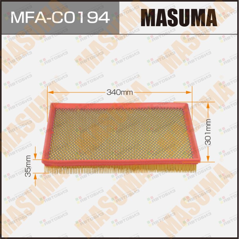 Фильтр воздушный MASUMA MFAC0194