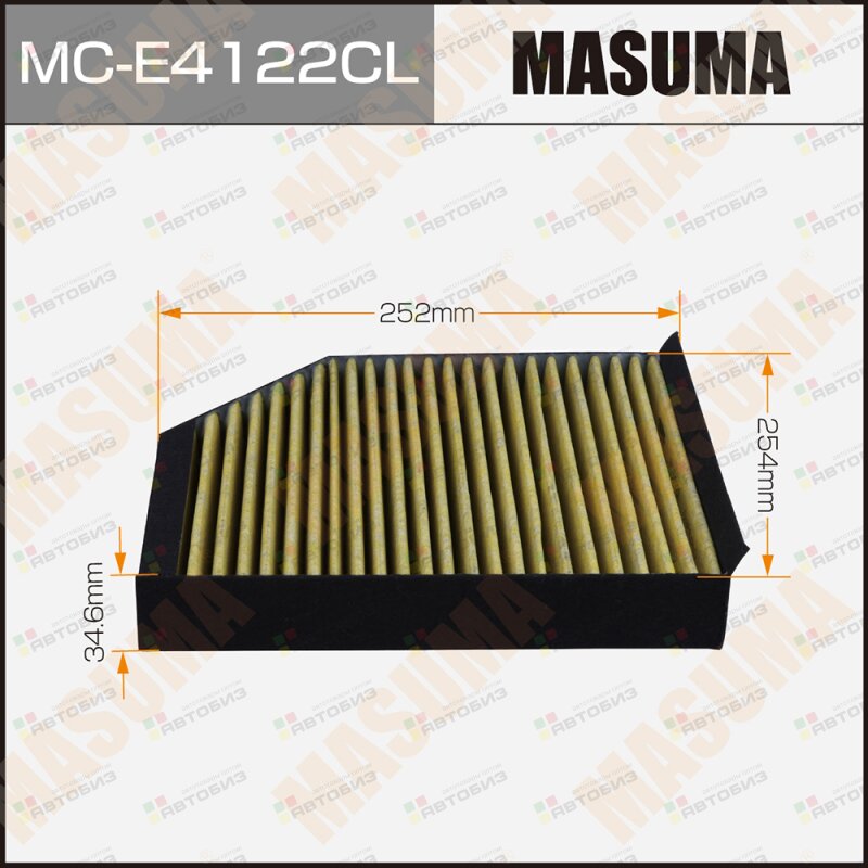 Фильтр салонный MASUMA MCE4122CL
