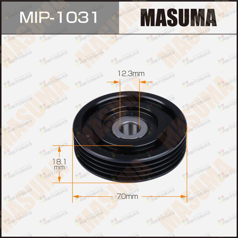 Ролик натяжителя MASUMA MIP1031