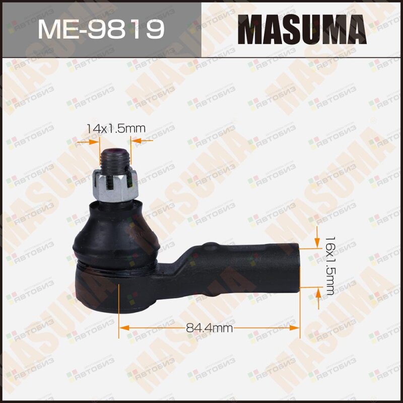 Наконечник рулевой тяги MASUMA FORTUNER HILUX GGN155L GUN125L MASUMA ME9819