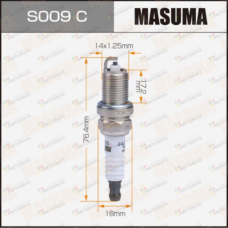 Свеча зажигания MASUMA S009C