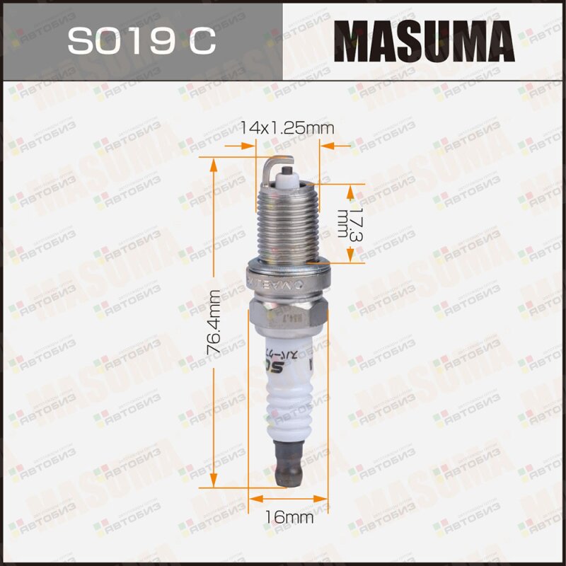 Свеча зажигания MASUMA S019C