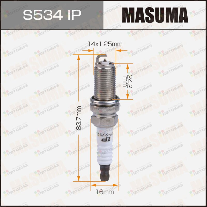 Свеча зажигания MASUMA S534IP