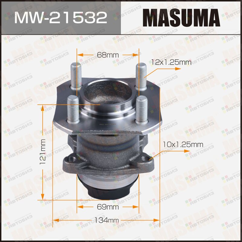 Ступичный узел  rear  AD CUBE / VY12 Z12 MASUMA MW21532