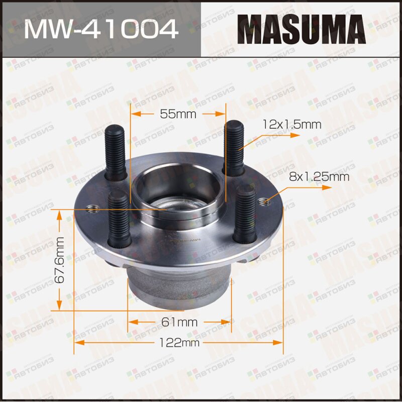 Ступица колеса MASUMA MW41004