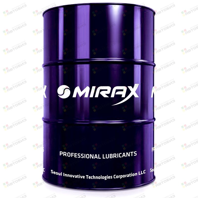 Масло моторное MIRAX MX7 5W30 SL/CF A3/B4 синтетика 200л MIRAX 607009