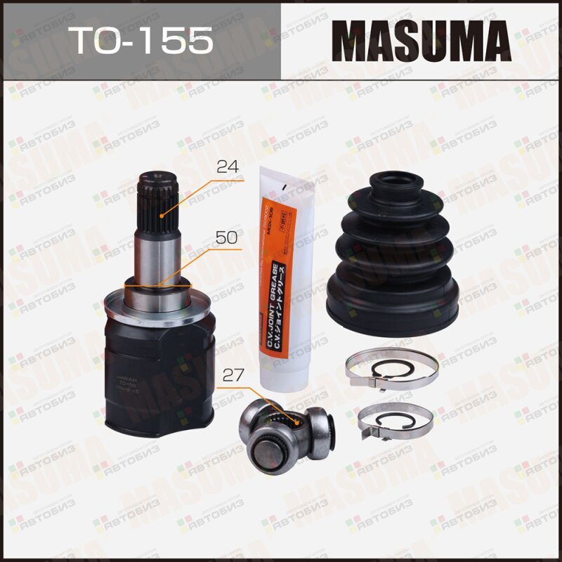 ШРУС  27х50х24 LH (1/6) MASUMA TO155