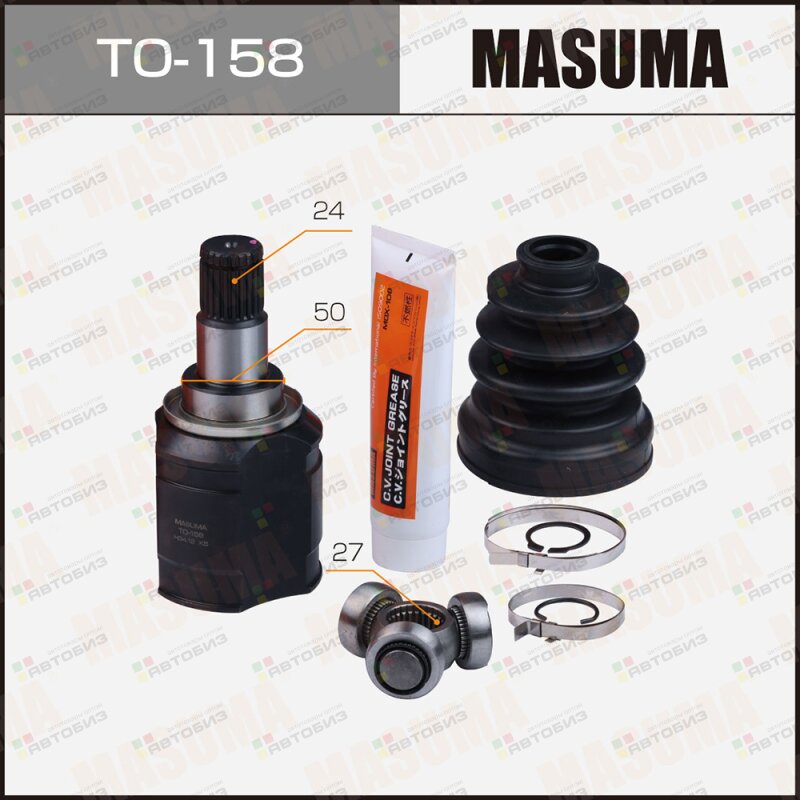 ШРУС  27х50х24 LH (1/6) MASUMA TO158