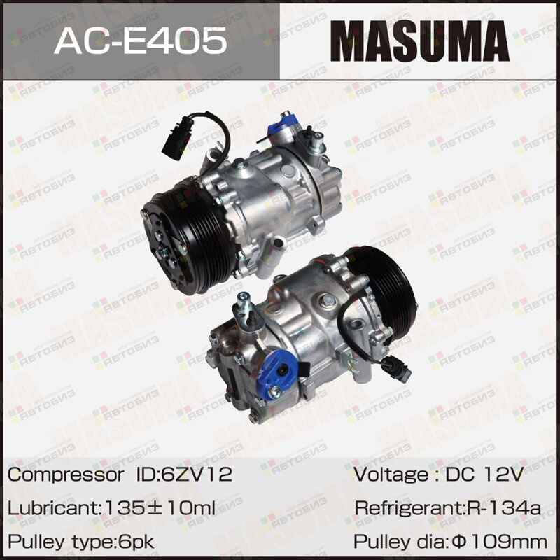 Компрессор кондиционера  VOLKSWAGEN POLO / CFNA CLSA CWVB MASUMA ACE405