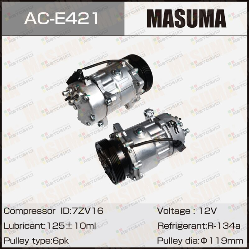 Компрессор кондиционера  SKODA OCTAVIA VOLKSWAGEN GOLF / AZH AQY AEE AEH MASUMA ACE421