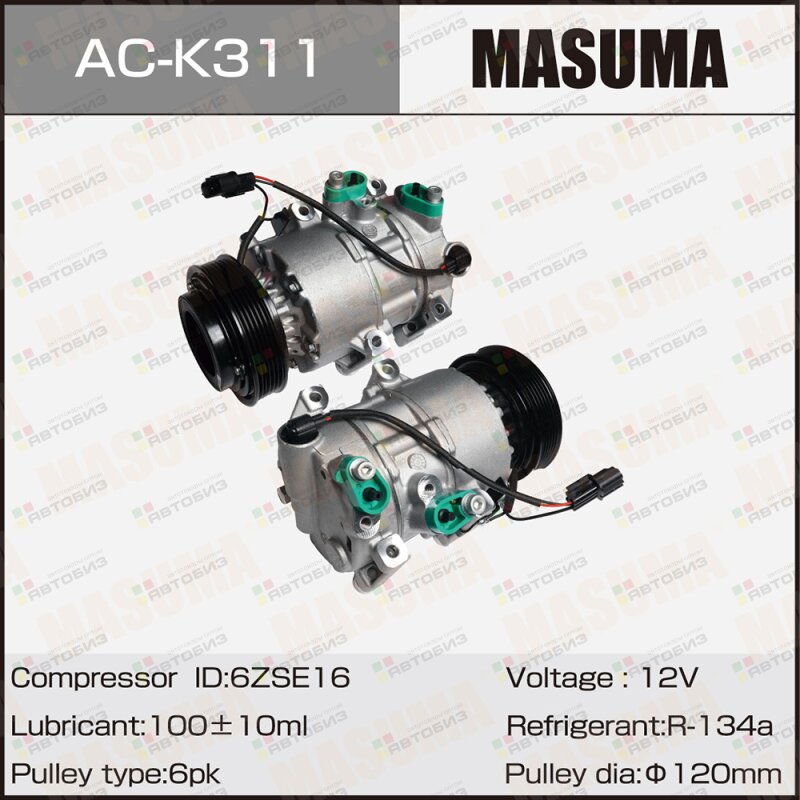 Компрессор кондиционера  HYUNDAI TUCSON II IX35 / THETA2 MASUMA ACK311