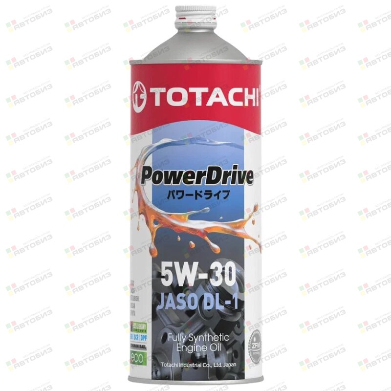 Масло моторное TOTACHI PowerDrive 5W30 DL-1 синтетика 1л (1/12) TOTACHI E8001