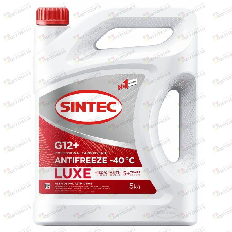 Антифриз готовый G12+ 5кг SINTEC 614503