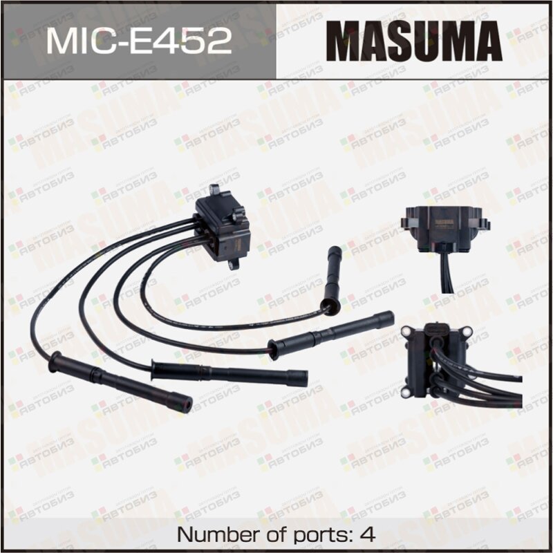 Катушка зажигания  RENAULT CLIO II / D4F 98-13 MASUMA MICE452