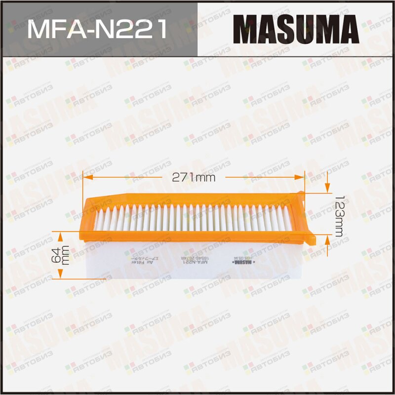 Фильтр воздушный MASUMA MFAN221