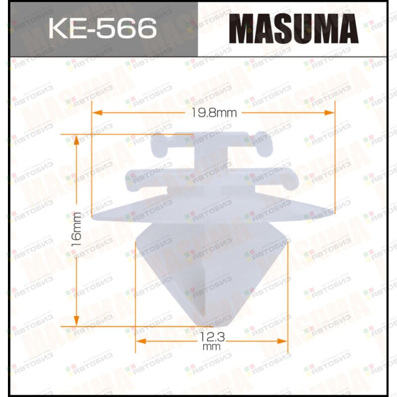 Клипса SSANGYONG ACTYON I -12 MASUMA KE566