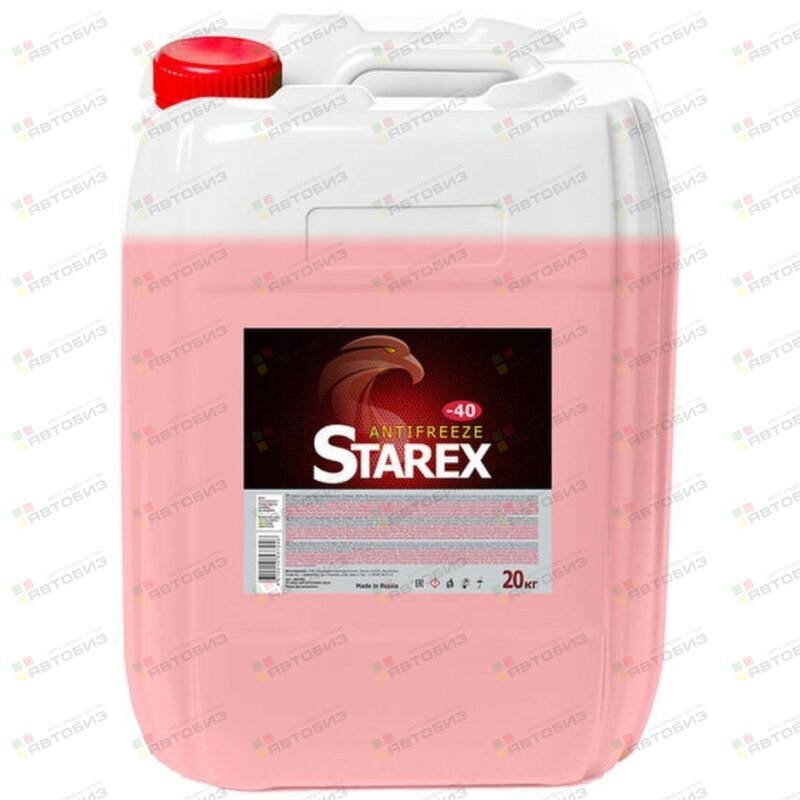 АНТИФРИЗ STAREX КРАСНЫЙ 20 КГ 802361 STAREX 802361