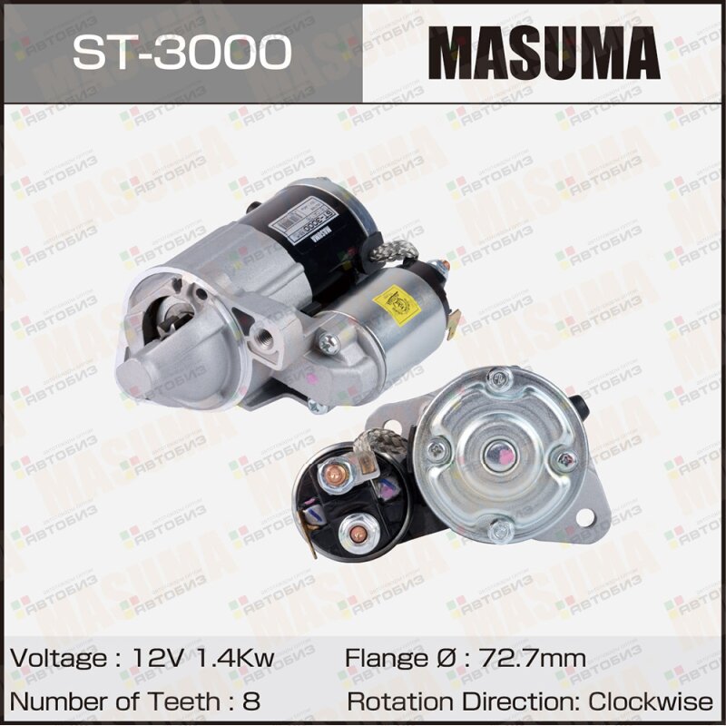 CTAPTEP12V14KW MASUMA ST3000