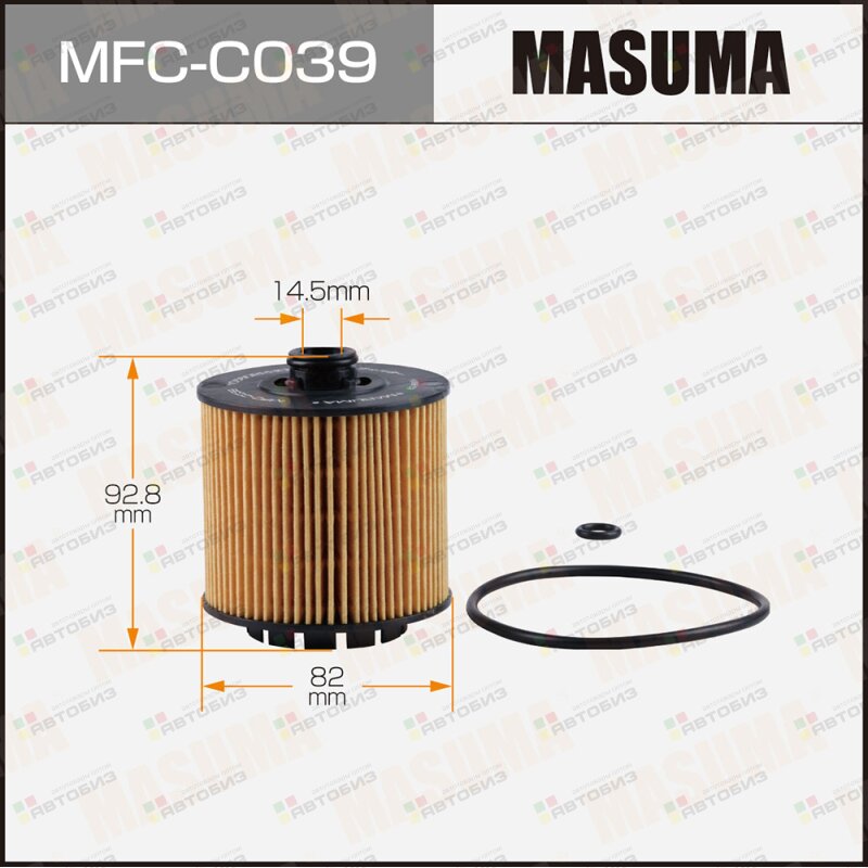 Масляный фильтр OE0176  вставка MASUMA MFCC039