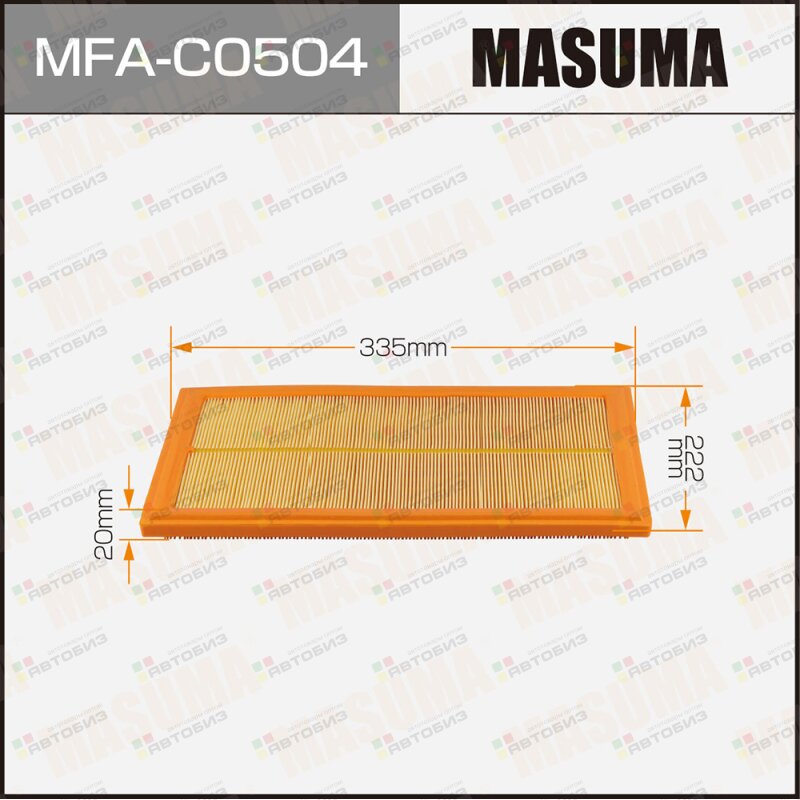 Воздушный фильтр MFA-C0504 MASUMA MFAC0504
