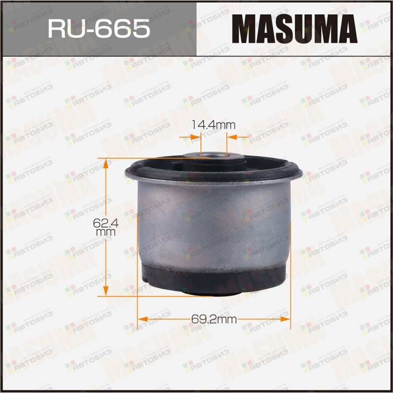 Сайлентблок MASUMA JUKE / F15 10-20 rear MASUMA RU665