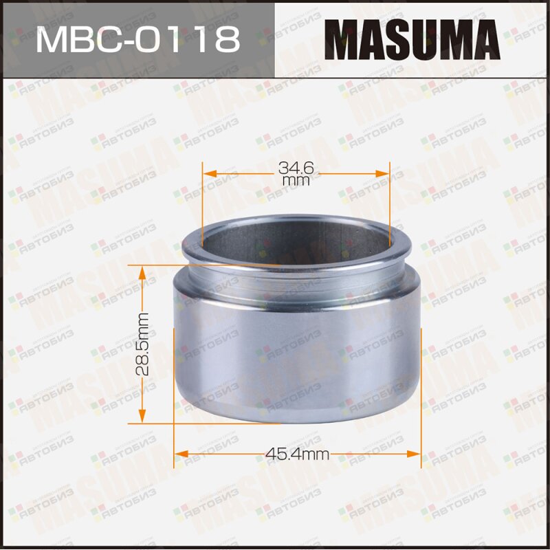 Поршень тормозного суппорта MBC-0118 d-454 P452901 / front / MASUMA MBC0118