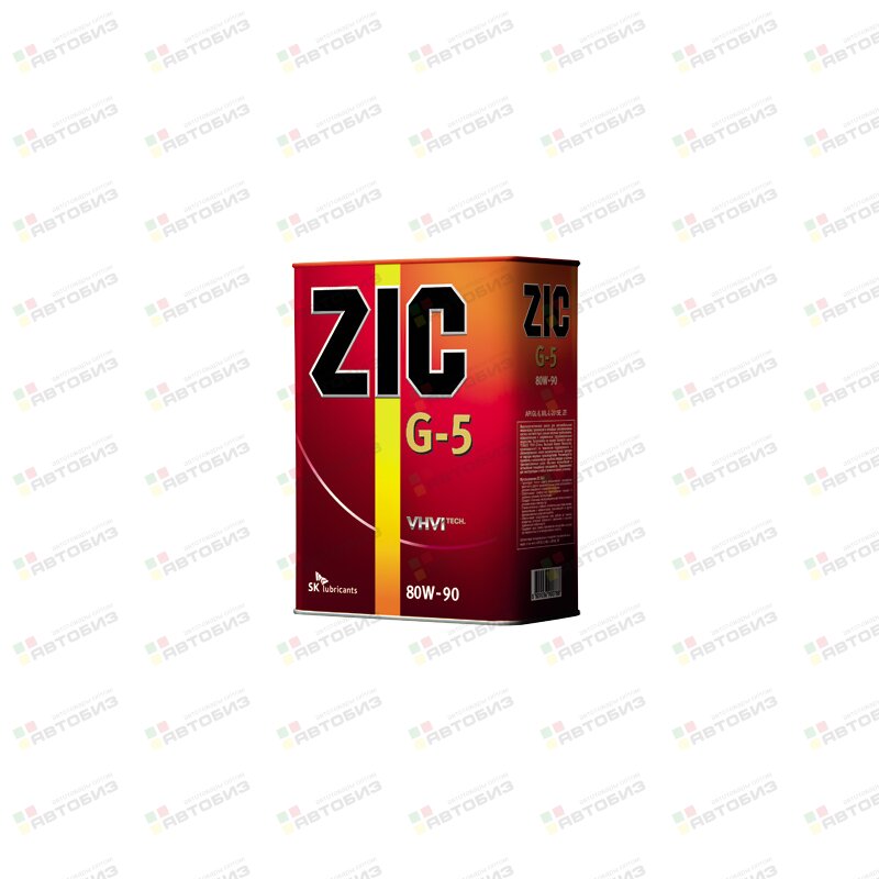 ZIC трансм 80w90 GL-5 4л (1/4) ZIC 163339